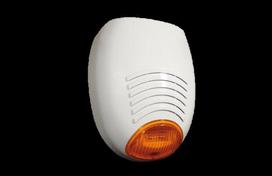 SR136 ~ Ārējā sirēna ar lampu 100dB