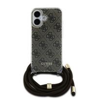 Guess IML 4G Printed Crossbody Strap Case for Apple iPhone 16