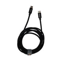 Kabelis Evelatus  Flex Cable Pro USB 2.0 Type C to Type C 2M 100W 5A Black