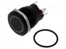 Switch: vandal resistant | Pos: 2 | SPDT | 5A/250VAC | IP65 | ON-ON | MP22