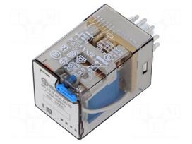 Relay: electromagnetic | 3PDT | 6VDC | Icontacts max: 10A | 10A/250VAC