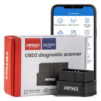 Įrankiai ir matavimo prietaisai // Įrankių, priedų naujienos // Skaner tester interfejs diagnostyczny amio obd2 bt pic25k80 dc24k amio-04731