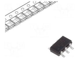 IC: digital | buffer,inverting | Ch: 2 | CMOS,TTL | SMD | TSOP6 | LVC | 4uA