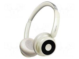 Headphones | brown | Jack 3,5mm,USB C socket | wireless | 10m | 32Ω