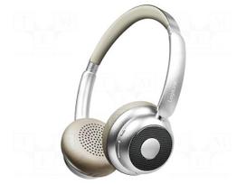Headphones | silver | Jack 3,5mm,USB C socket | wireless | 10m | 32Ω