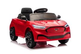 Žaidimų zona | PC | Konsolės | Priedai // Vaikiškos elektrinės transporto priemonės // Auto Na Akumulator Ford Mustang Mach-E Czerwone 24V