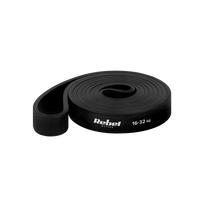 Sporto ir aktyvaus poilsio // Sporto prekės ir įranga // Guma do ćwiczeń TPE - Power Band PT-3, czarna 16-32 kg  REBEL ACTIVE