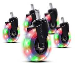 Wheels for computer chair Trust GXT701 RGB LED