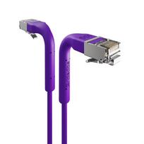 Broadbe plonas Patch kabelis 10G violetinė 0.1m BTP-I32C6A-PR-0.1M
