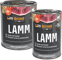 Belcando Lamb konservai su ėriena, ryžiais ir pomidorais šunims, 400 g