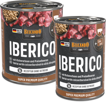 Belcando Iberico & Rice konservai su aukščiausios rūšies kiauliena šunims, 400 g