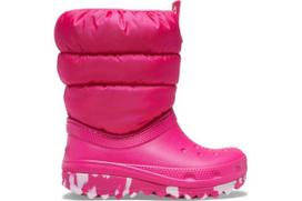 CROCS žieminiai sniego batai, rožiniai, 32 dydis, 207684-6X0