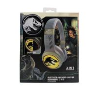 JURASSIC WORLD šviečiančios Bluetooth ausinės, HMJW-BTLI-TREX