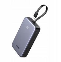Powerbank Ugreen Powerbank UGREEN PB505 20000mAh USB-A, USB-C 20W + wbudowany kabel USB-C szary | UGR5694 | 6941876247622