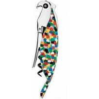 Alessi Korkociąg do butelek z aluminium, kolorowa papuga (AAM32 1) | AAM32 1 | 8003299948437