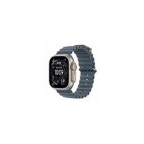 Apple Watch Ultra 3 GPS + Cellular 49mm Natural Titanium / Ocean Band Blue  (MEWH4QC/A) | MEWH4QC/A | 195950608786