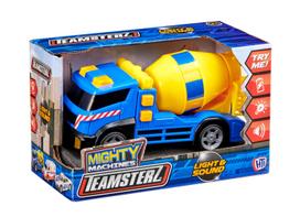 Žaislinis betonvežis HTI Teamsterz Mighty Machines, mėlyna sp./geltona sp.