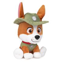 Pliušinis žaislas šuo Paw Patrol Tracker, ruda sp./žalia sp., 15 cm