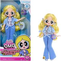 Lėlė su priedais L.O.L. Surprise! Powerpuff Girls Bubbles, 28 cm, mėlyna sp.