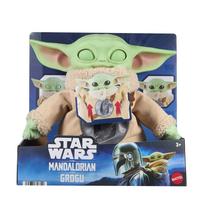 Pliušinis žaislas Mattel Star Wars The Mandalorian & Grogu Pick Me Up Grogu, ruda sp./žalia sp., 25 cm