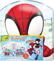 Piešimo rinkinys, su lipdukais Crayola Spidey Amazing Friends Creative, įvairių spalvų