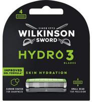 Keičiamos skustuvo galvutės Wilkinson Sword Hydro 3, 4 vnt