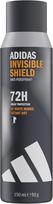 Kūno dezodorantas Adidas Invisible Shield, 150 ml