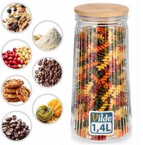 Birių produktų indas Vilde 229246, 1.4 l, skaidri sp.