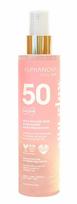 Aliejus įdegio priežiūrai kūnui Alphanova Daily Sun Glittering Pink SPF50, 125 ml
