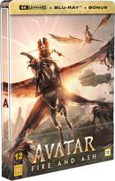 Avatar: Fire And Ash LIMITED EDITION Steelbook 3-disc (4K UHD + BD + BD bonus)