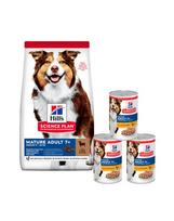 HILL'S Science Plan Canine Mature Adult Lamb & Rice 14 kg vyresniems šunims + 3 skardinės NEMOKAMAI
