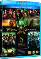 Disney Live Action Pirates of the Caribbean 5-Movie Collection (Blu-ray)