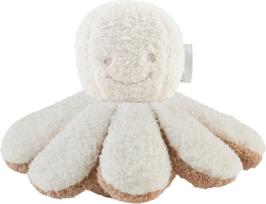 Nattou TEDDY Pliušinis aštuonkojis, kreminis
