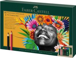 No Name Faber-Castell Polychromos & Pitt Graphite Matt Set Multicolour 48 pc(s)