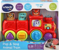 Vtech Muzikinis gyvūnėlių traukinukas (Anglų kalba)