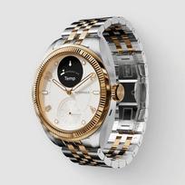 Withings ScanWatch Nova OLED 39 mm Hibridas Auksas, Nerūdijančiojo plieno GPS (palydovinis)