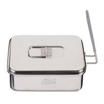 ESBIT CS1100ST turistinis maisto gaminimo indas Komplektas 1,1 L Juoda, Sidabras