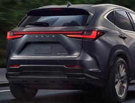 LEXUS NX II 2021+ CHROM galinio bagažinės dangčio apdaila