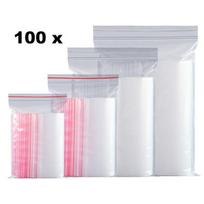 Užspaudžiami maišeliai Zip-Lock, 100x120mm, 100vnt.