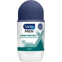 Rutulinis dezodorantas Sanex Men Fresh Protect 72h,50 ml
