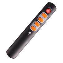 Išmaniojo (Smart TV) ir televizoriaus priedas Universalus mokomasis nuotolinio valdymo pultas, 6 klavišai, oranžiniai mygtukai