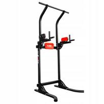 Stacionarus prisitraukimų skersinis K-Sport, iki 150 kg, juodas