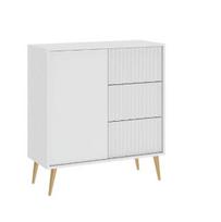 Komoda Intermeble Barcelona 1D3S, balta