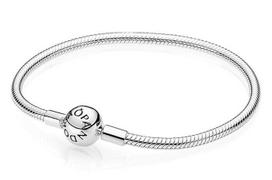 Moteriškas Apyrankė - PANDORA - 590728-17 - 925/1000 Sidabras - 17 cm - Krabų Užsegimas