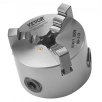 Tekinys, 3 žandikaulių savaime centruojantis 80x67 mm, spaudimo diapazonas 2-63 mm, metalas
