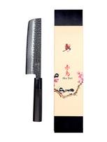 Aka Tori Nakiri daržovių peilis iš Damasko plieno 7" – Tokyo Black