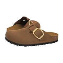 Birkenstock Boston Big Buckle Mink Tonal FB Leather 1032949 (BK382-a) Moteriški batai/šlepetės