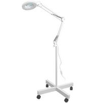 LED lempa su lupa SONOBELLA BSL-06 8.4 W ant stovo, balta