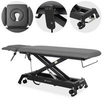 HABYS terapinis stalas elektrinis Evero Cross X4 ERGO, pilkas