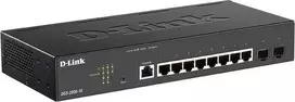 Šakotuvas D-LINK 10 prievadų Gigabit PoE valdomas jungiklis